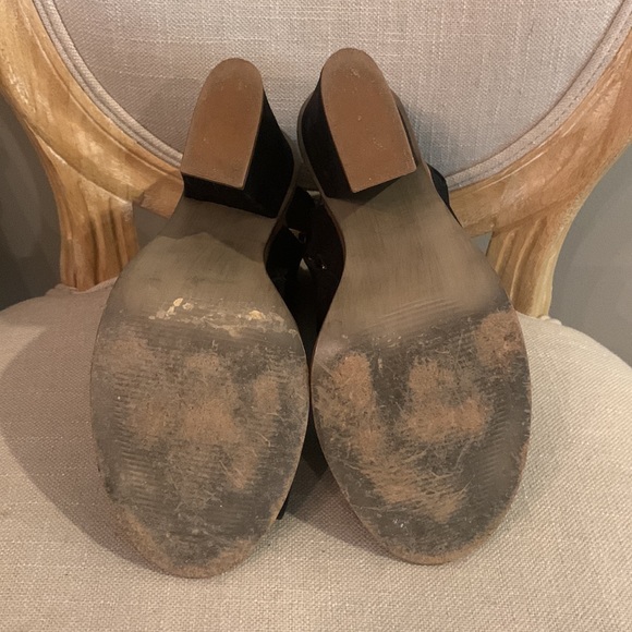 Steve Madden Valencia Black Suede Booties - Picture 7 of 11